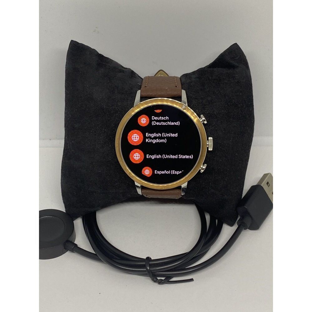 Fossil Gen 4 Authentic Digital Dial Smart Watch Custom Band FTW6016 AB376